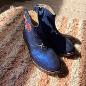 Pom d’Api Metallic Ankle Boots sz 26